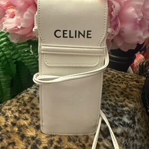 Celine White Sunglasses Case